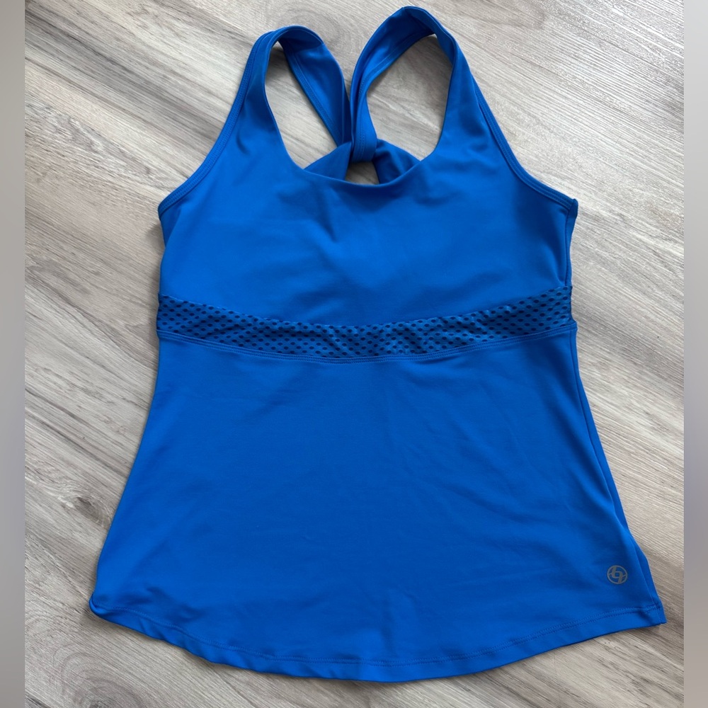 LILIAN BRING THE HEAT TENNIS TANK IN COBALT 🎾